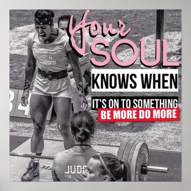 Pôster Motivação de Workout (Frente)