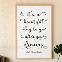 Motivação Diária de Cotação de Êxito Branco Preto