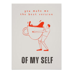 Pôster Motivação do café