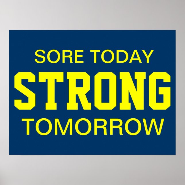 Poster Motivação do Workout (Frente)