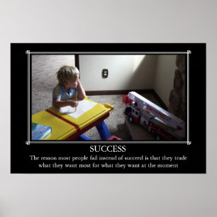 Pôster Motivação: sucesso