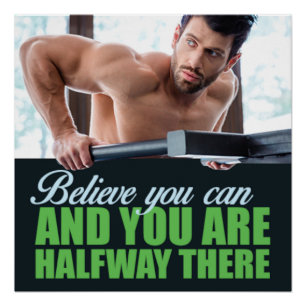 Pôster Motivacional Acredite Em Você