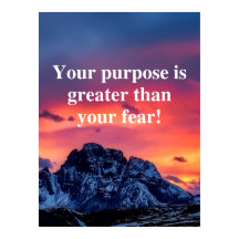 Poster motivacional e Inspiracional