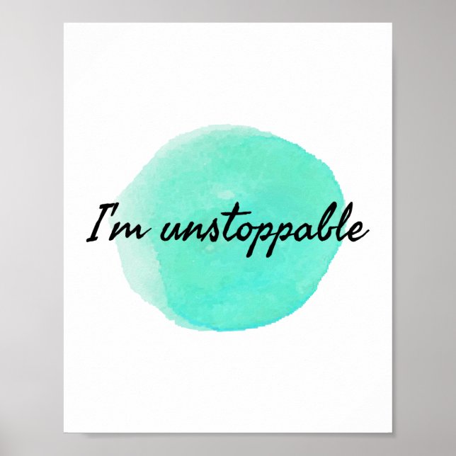 Poster motivational and inspirational quotes for success. (Frente)