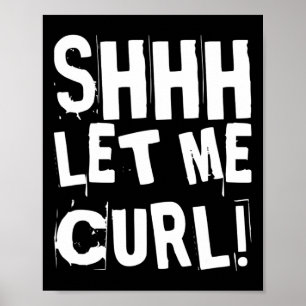 Poster Motivational Funny Gym Humor Biceps ganha Shell