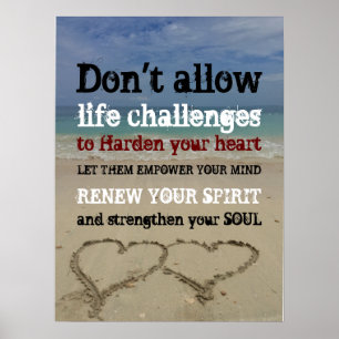 Poster Motivational Life And Challenges Quote