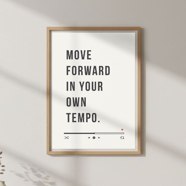 Poster Motivational Quote Wall Art, Growth Mindset  (Criador carregado)