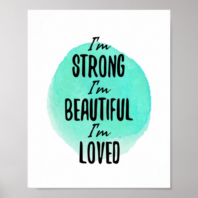 Poster motivational words for dreamers and hard workers (Frente)