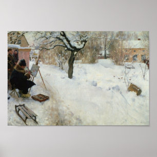 Pôster Motivo Åsögatan do inverno