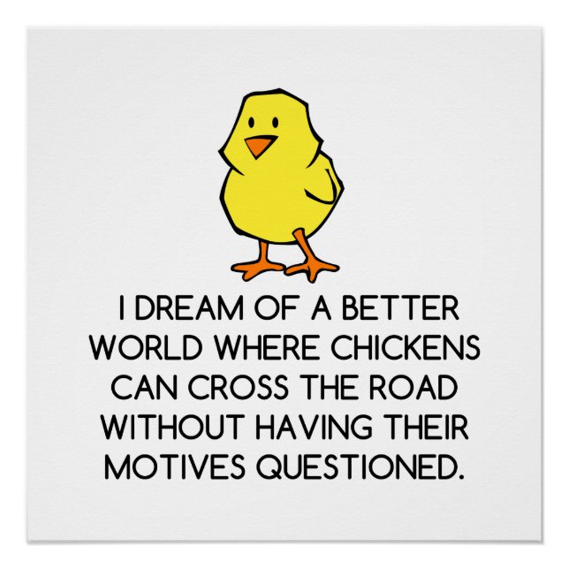 PÔSTER MOTIVOS DE FRANGO (Frente)