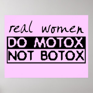 Poster Moto Não Botox Cartaz de Motocross de Bicicleta Of