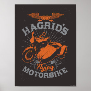 Poster Moto Voadora do Hagrid
