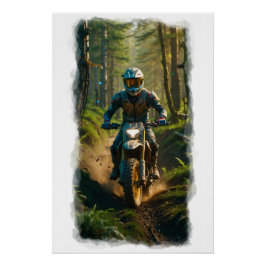 Pôster Moto-xing - Pilotos de Motocross