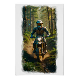 Pôster Moto-xing - Pilotos de Motocross