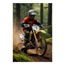 Pôster Moto-xing - Pilotos de Motocross