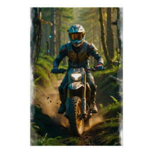 Pôster Moto-xing - Pilotos de Motocross  