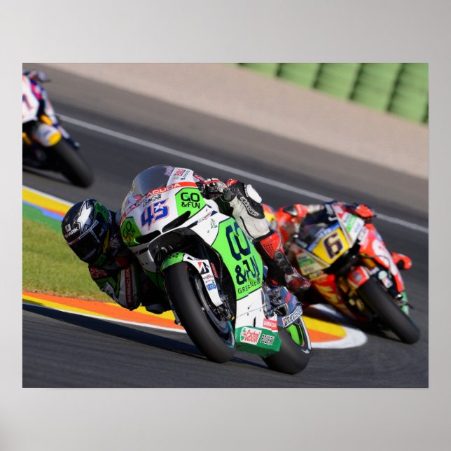 Pôster Motocicleta (Frente)