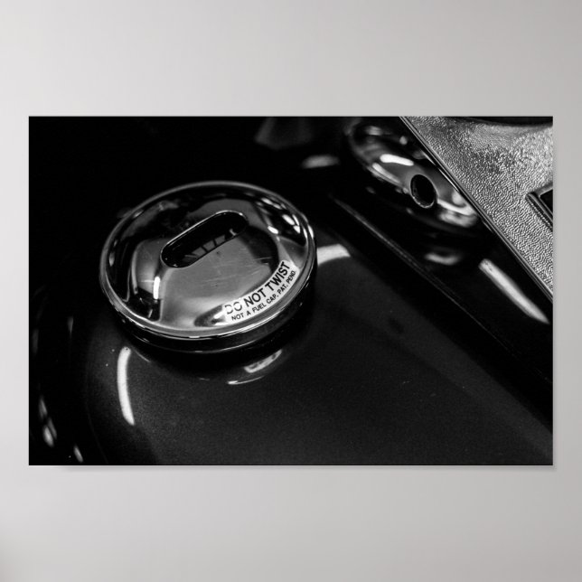 Poster Motocicleta Biker Rider Bike (Frente)