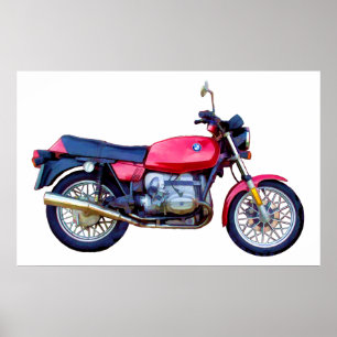 Pôster Motocicleta de Mike Garrett