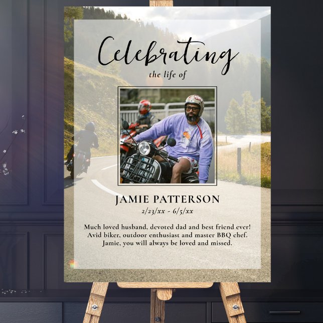 Poster Motociclista, Celebração de Vida de Motociclista F (Criador carregado)