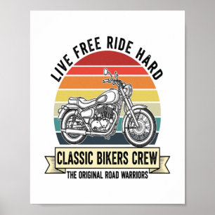 Poster Motociclo clássico de tripulantes.jpg
