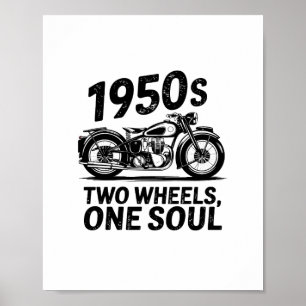 Poster Motociclo de duas rodas, de uma alça