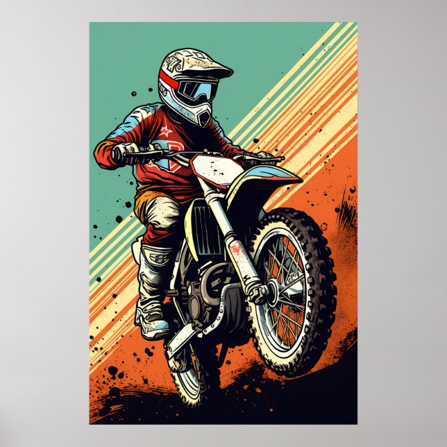 Poster Motocross (Frente)