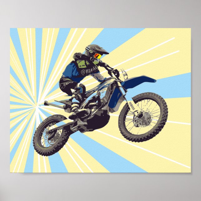 Poster Motocross (Frente)