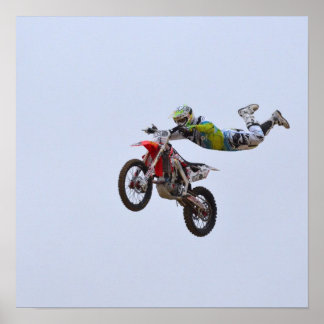Pôster Motocross louco