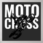 Poster Motocross Motorcycle Sport Pop Art<br><div class="desc">Imagem de Pop de Motocross</div>