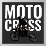 Poster Motocross Motorcycle Sport Pop Art<br><div class="desc">Motocross Pop Art Image</div>