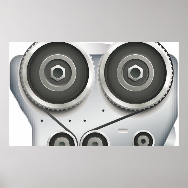 Pôster Motor (Frente)