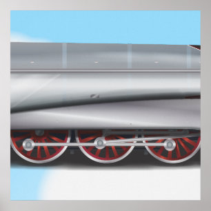 Poster Motor a vapor
