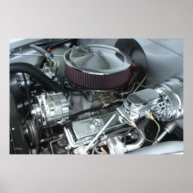 Poster Motor Cromo (Frente)