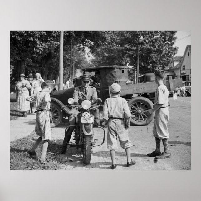 Poster Motorcycle Envy, 1936 (Frente)