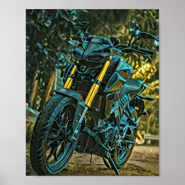 Poster Motorcycle gift (Frente)