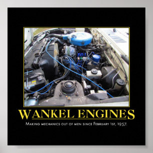 Pôster Motores de Wankel