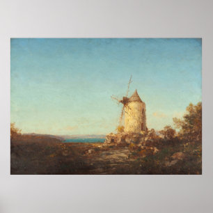 Poster Moulin De Santo-Miter, Près De Martigues