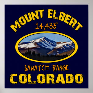 Pôster Mount Elbert
