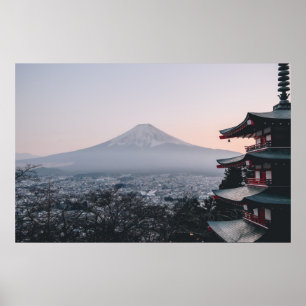 Poster Mount Fuji, Japan
