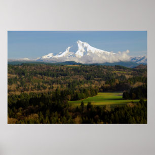 Poster Mount Hood, Jonsrud Viewpoint, Sandy, Oregon