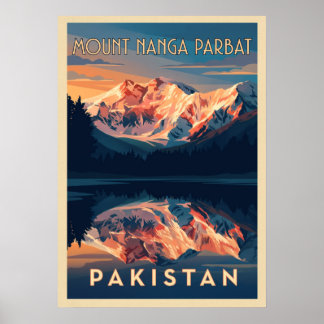 Poster Mount Nanga Parbat V02