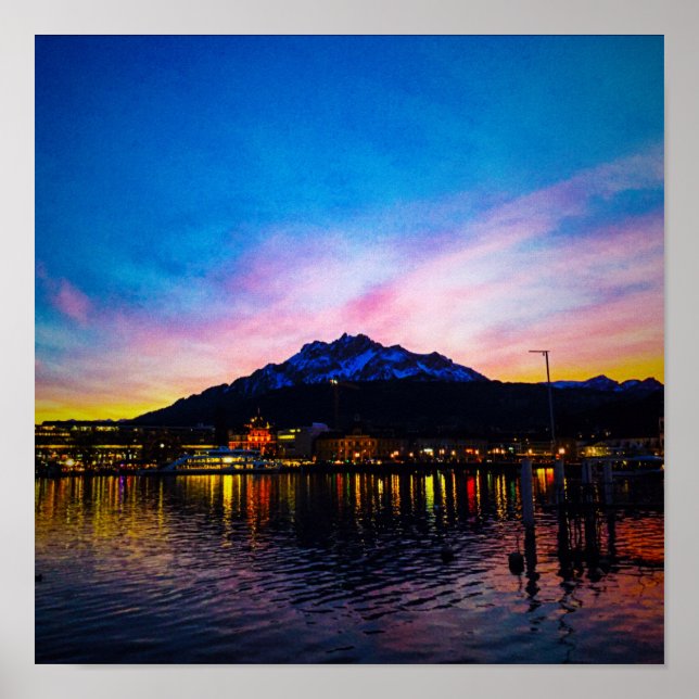 Poster Mount Pilatus (Frente)