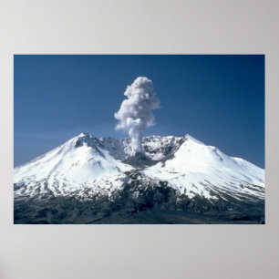 Poster Mount Saint Helens