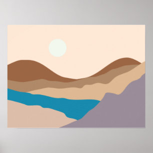 Poster mountain  art