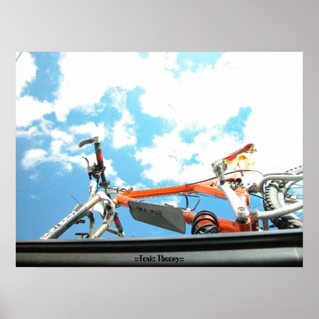 Poster Mountain Biker Heaven (Frente)