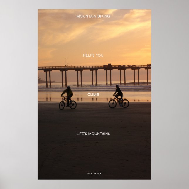 Poster Mountain Biking (Frente)