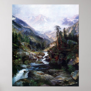 Pôster Mountain of the Holy Cross by Thomas Moran