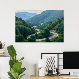 Poster Mountain Pass