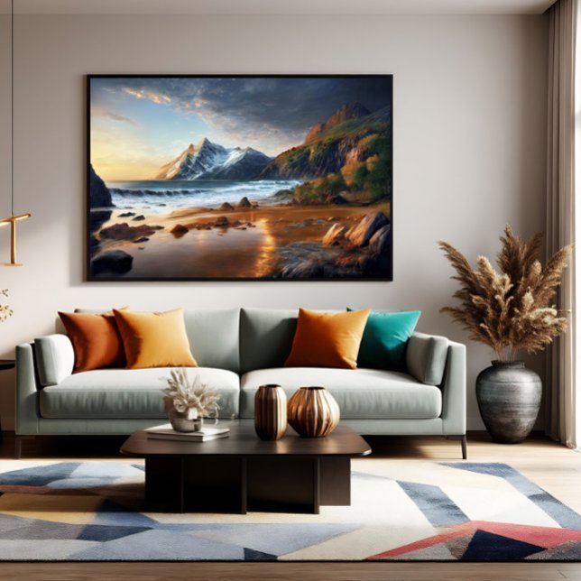 Poster Mountain Sunset (Criador carregado)